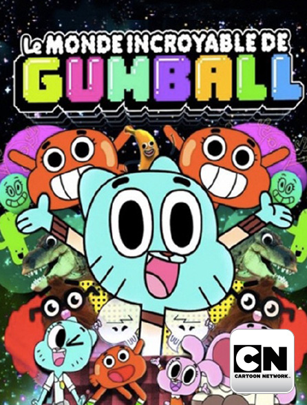 Le Monde incroyable de Gumball, Lundi au Dimanche sur Cartoon Network L’histoire est centrée sur la famille de Gumball, un chat bleu optimiste et enthousiaste qui a le don de se mettre dans des situations cocasses.