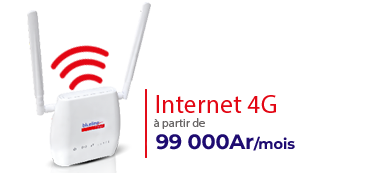 nouveau modem internet 4G blueline